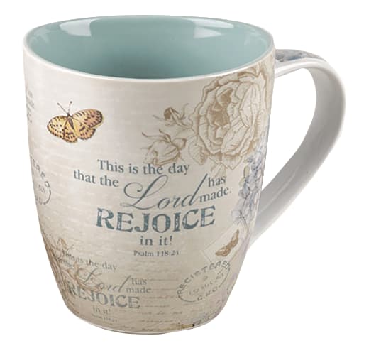 Ceramic Mugs (Set Of 4) 325ml: Floral Inspirations