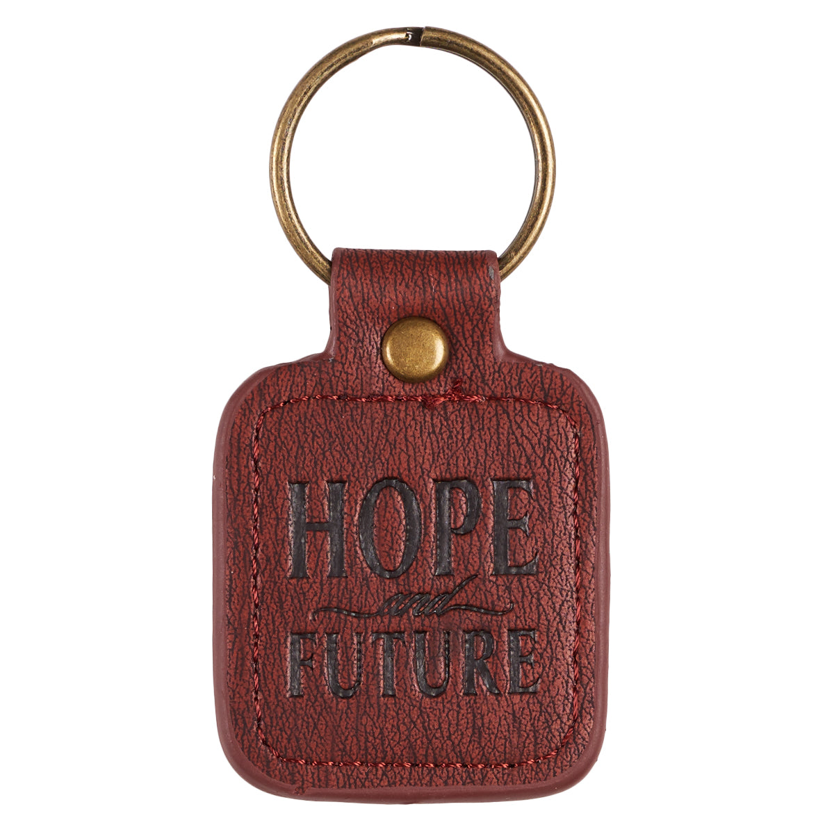Metal Keyring in Tin: Journey, Jeremiah 29:11