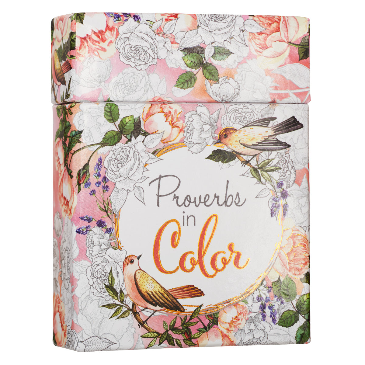 Adult Boxed Coloring Cards: Proverbs in Color