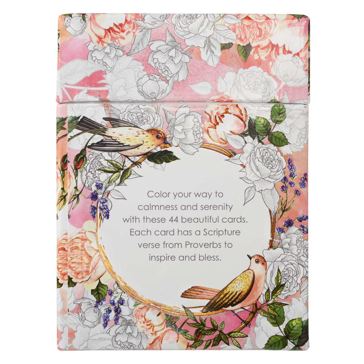 Adult Boxed Coloring Cards: Proverbs in Color