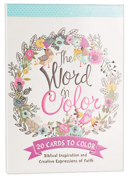 Cards to Color - the Word of Color