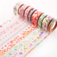 Washi Tape Set 8pc: Floral