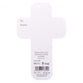 Bookmark Cross-Shaped: Sing For Joy, Rejoice (Pale Orange/floral)