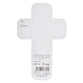 Bookmark Cross-Shaped: Give Thanks to the Lord, White Cross/Floral