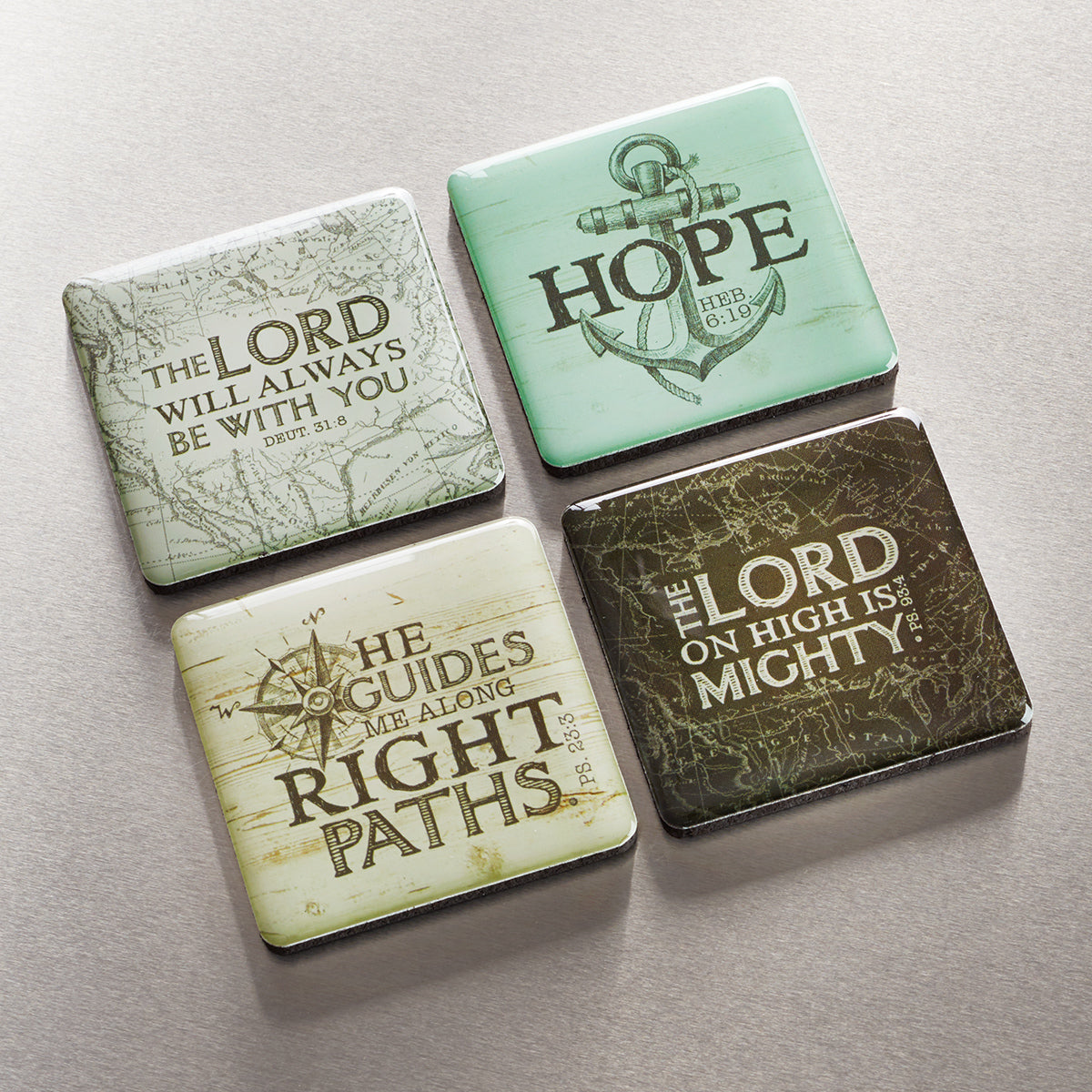 Magnetic Set of 4 Magnets: Travel Range
