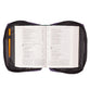 Bible Cover Large Poly-Canvas Fish Appliqua Purple