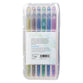 Veritas Gel Pen Set of 12: 6 Metallic, 6 Glitter
