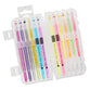 Veritas Gel Pen Set of 12 Assortment: 2x Metallic Pens, 2x Glitter Pens, 4x Water Chalk Pens, 4x Neon Pens