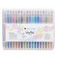 Veritas Gel Pen Set of 36Pc Assortment: 9x Metallic Pens, 9x Glitter Pens, 9x Water Chalk Pens, 9x Neon Pens