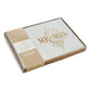 Guest Book: Mr & Mrs, White/Gold Lettering