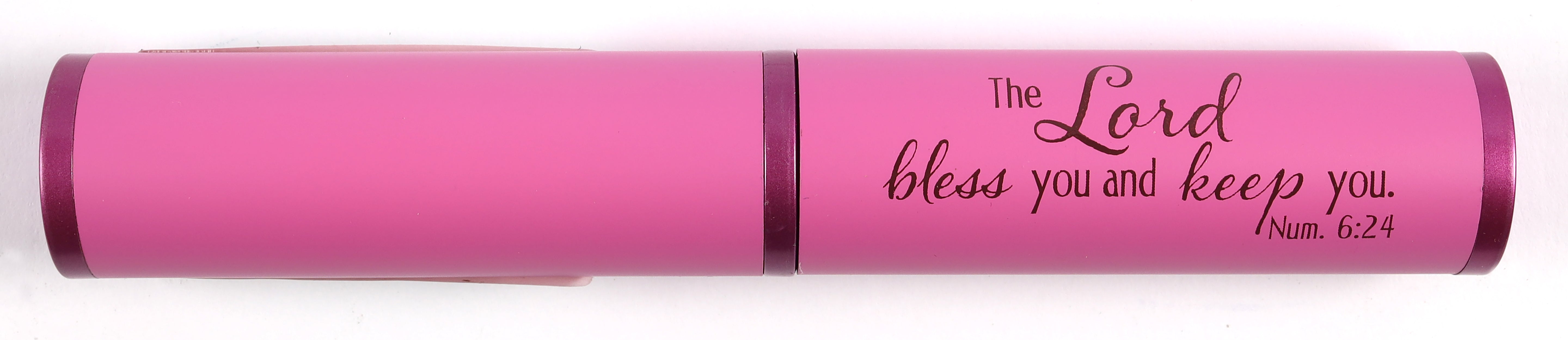 Stylish Pen/Case Gift Set: The Lord Bless You and Keep You, Pink