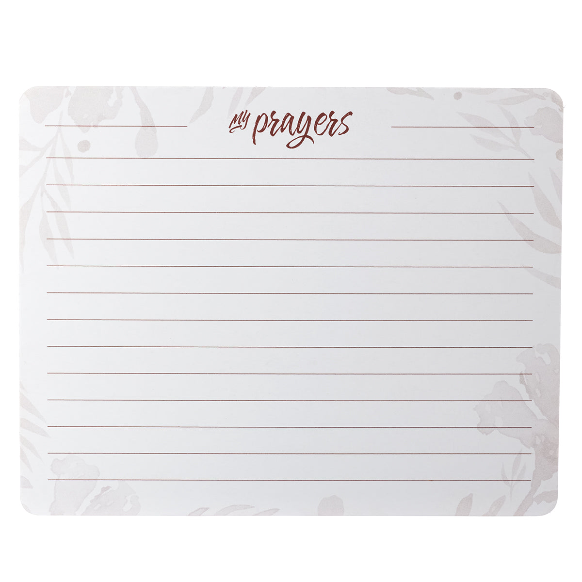 Prayer Cards in Tin Box: My Prayers, Floral