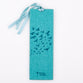 Bookmark With Tassel: Those Who Hope in the Lord, Will Find New Strength, Blue/Silver (Isaiah 40:31)
