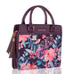 Bible Cover Medium Blessed Purple With Handles