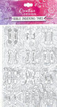 Coloring Bible Indexing Tabs (6 Sheets With 66 Bible Book Names To Color In)