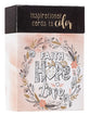 Adult Boxed Colouring Cards: Faith, Hope, Love