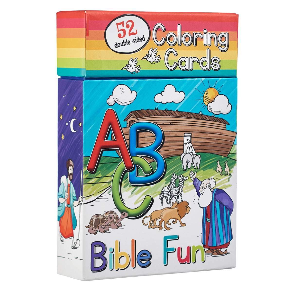52 Coloring Cards: ABC Bible Fun