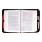 Bible Cover Classic Large: Names of God, Dark Brown