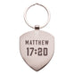 Metal Keyring: Faith - Matthew 17:20
