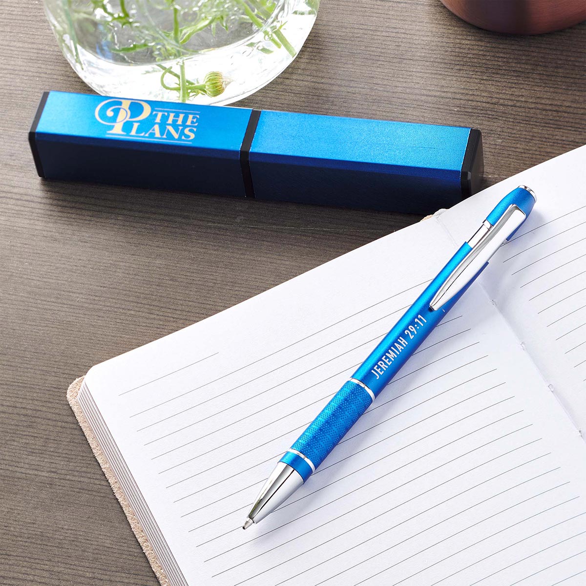 Stylish Pen/Case Gift Set: For I Know the Plans..... Jer 29:11