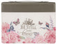 Bible Cover Large: Be Still Pink Butterfly (Psalm 46:10)