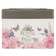 Bible Cover Medium: Be Still Pink Butterfly (Psalm 46:10)