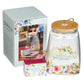 Gratitude Jar With Cards: In All Things Give Thanks Glass With Bamboo Lid (1 Thess 5:16)