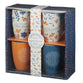 Ceramic Mugs (Set Of 4) 355ml: Give Thanks, Blessed, Thankful, Grateful
