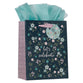 Gift Bag Medium: Let's Celebrate, Blue Floral