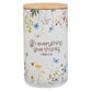 Gratitude Jar With Cards: In Everything Give Thanks, Topsy-Turvy Wildflower (1 Thess. 5:18)