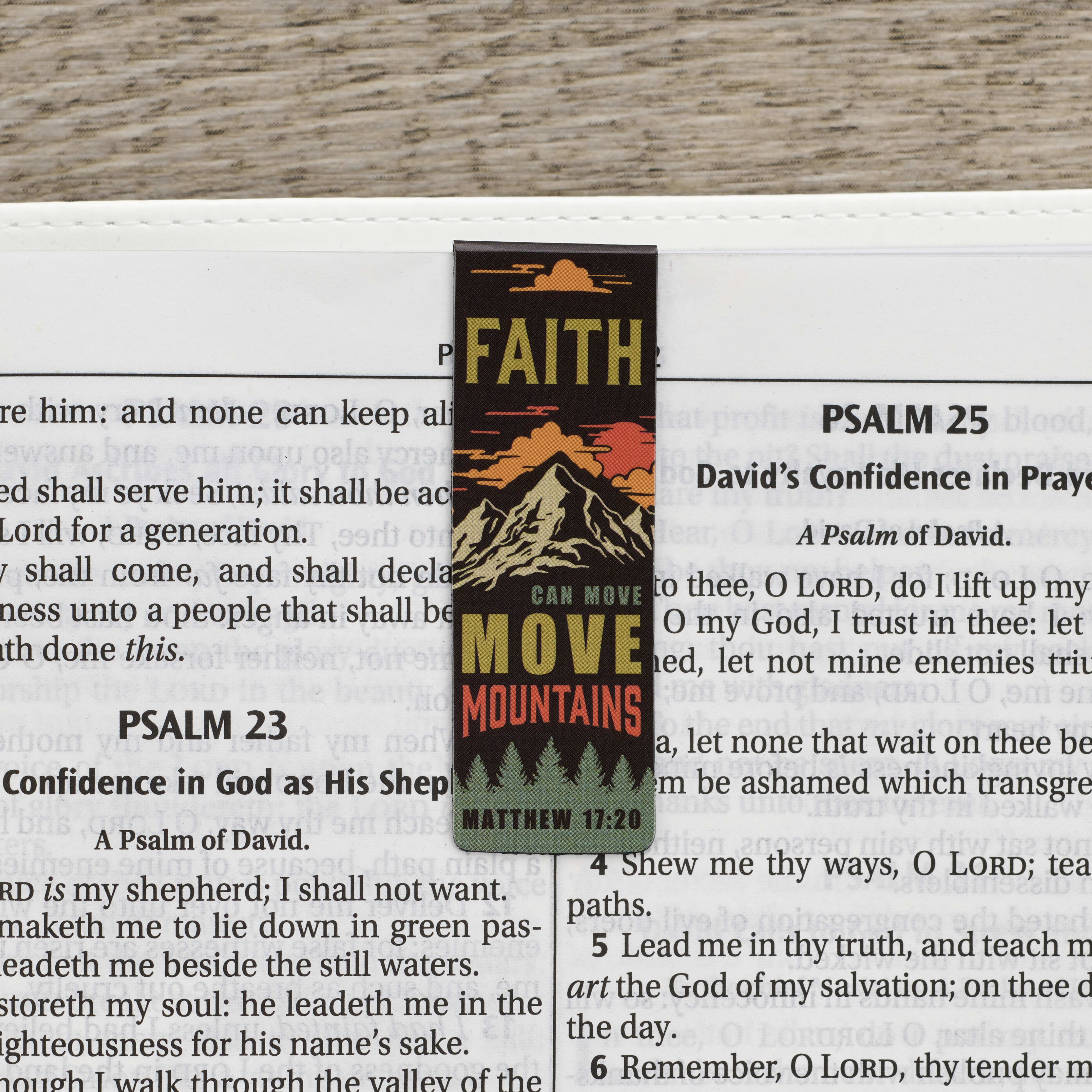 Bookmark Magnetic - Set of 6: Scenic Mountains