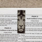 Bookmark Magnetic - Set of 6: Strong and Courageous, Brown Lion