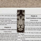 Bookmark Magnetic - Set of 6: Strong and Courageous, Brown Lion