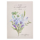 Notepad: My Grace is Sufficient For You Purple Flowers (2 Cor. 12:9)
