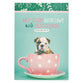 Notepad: My Cup Overflows Dog in Cup (Psalm 23:5)