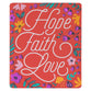 Die-Cut Magnet: Hope Faith Love