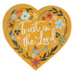 Die-Cut Magnet: Trust in the Lord, Floral Heart