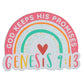 Die-Cut Magnet: God Keeps His Promises, Rainbow (Genesis 9:13)