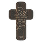 Bookmark Cross-Shaped: Be Still and Know That I Am God (Psalm 46:10)