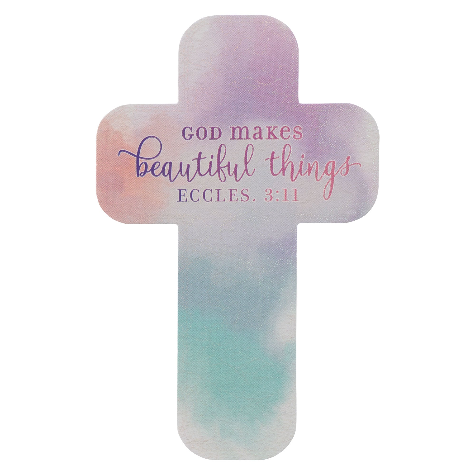 Bookmark Cross-Shaped: God Makes Beautiful Things (Ecc. 3:11)