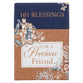 Box of Blessings: For A Precious Friend, Navy/brown/floral