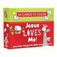 Children's Boxed Coloring Cards: Jesus Loves Me...and other things the Bible says about me