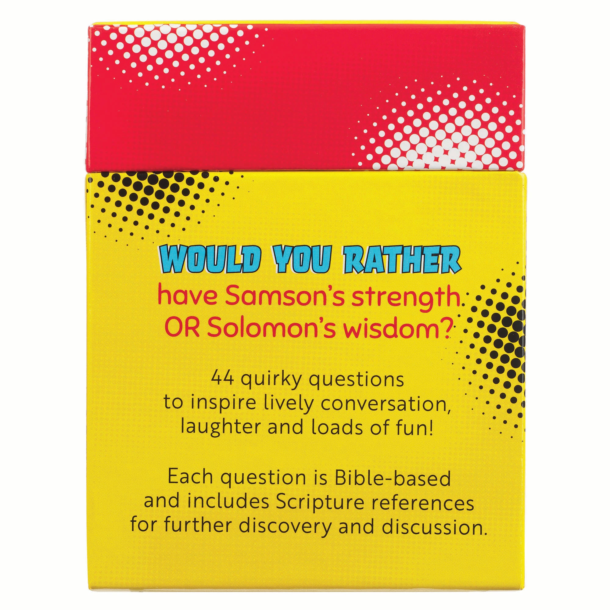 Conversation Starters for Families: Would you Rather?