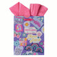 Gift Bag Medium: Shine for Jesus, Purple (Stickers for Girls Collection)