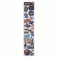 Sticker Roll: Be Strong & Courageous, Joshua 1:9 (Be Brave, Space Collection) 200+ mini stickers