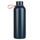 Water Bottle, Stainless Steel (503 ml): Strong and Courageous, Josh. 1:9; Navy - 15+ sticker sheet included (Be Brave, Space Collection)