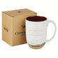 Ceramic Mug (444 ml): I Will Sustain You (Isa. 46:4) Brown inside, foil accents (Lighthouse Collection)