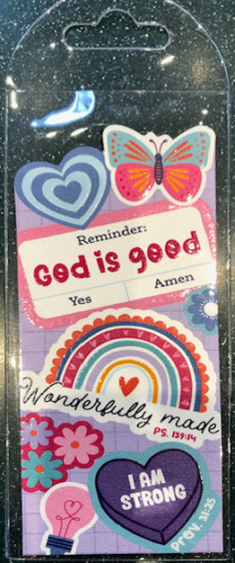 Bookmark: Shine for Jesus (Stickers for Girls Collection)