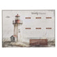 Undated Weekly Desktop Diary/Planner: Lighthouse