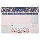 Undated Weekly Desktop Diary/Planner: Plan This Week, 1 Thess. 5:16-18 (Grateful Garden Collection)